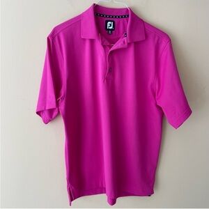 ❤️FootJoy - Magenta Golf Polo - L